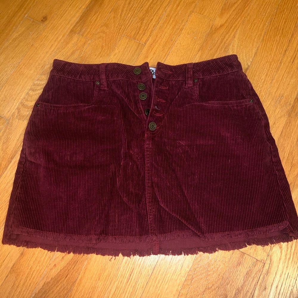 Marshals Burgundy Skirt